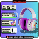 HEADSET REDRAGON ZEUSX - + MICROFONE COM REDUÇÃO DE RUIDO